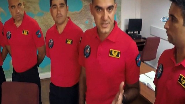 Jandarma Sualtı Arama Kurtarma Timi görevde