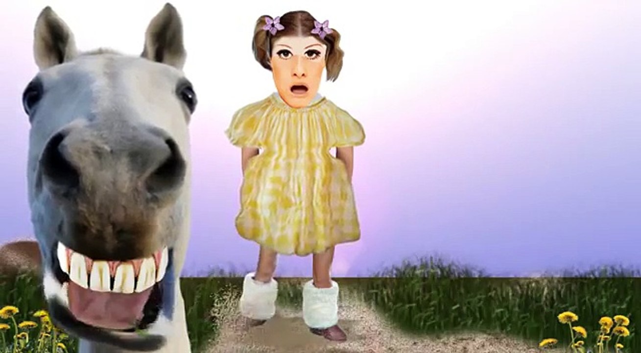 Little White Horse Animal Sounds and Song for Kids to Learn