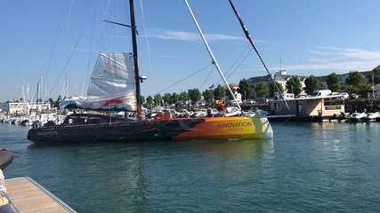 Le retour à  quai d’Ant-Artic-Lab, bateau de Norbert Sedlacek