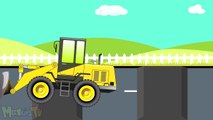 Bulldozer Monster Trucks For Children Mega Kids Tv