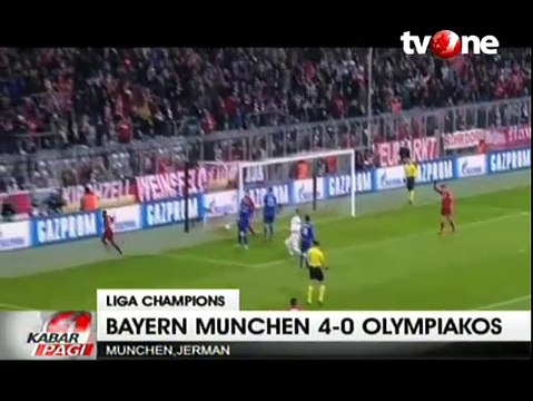 10 Pemain Bayern Gulung Olympiakos Piraeus