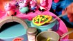 Play Doh Peppa Pig Mini Pizzeria Shop Peppa Cooking Pizza for Chef Cookie Monster Baby Toy