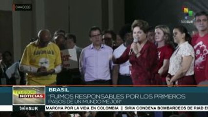 Brasil: el PT cierra filas en apoyo a candidaturas de Lula y Dilma