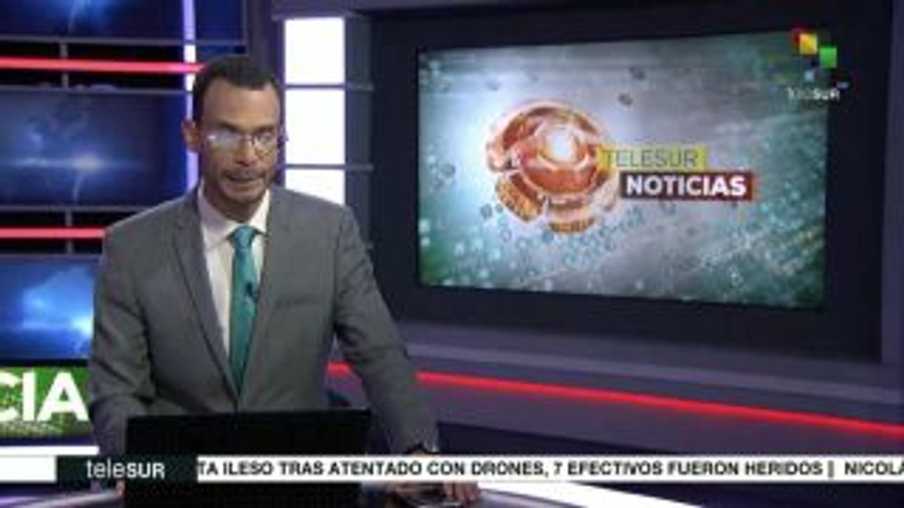 Sindicalistas de Colombia repudian atentado contra presidente Maduro