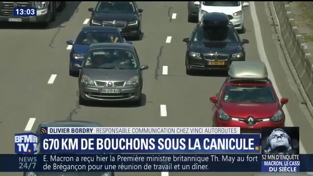 Samedi noir sur les routes: un trafic plus fluide prévu cet après-midi mais qui restera important jusqu'à ce soir