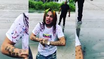 6ix9ine Disses Drake & Nicki Minaj For Mocking FEFE | Hollywoodlife