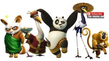 Kung fu Panda Finger Family | Finger Family Nursery Rhyme Collection | Panda Po Finger Fam