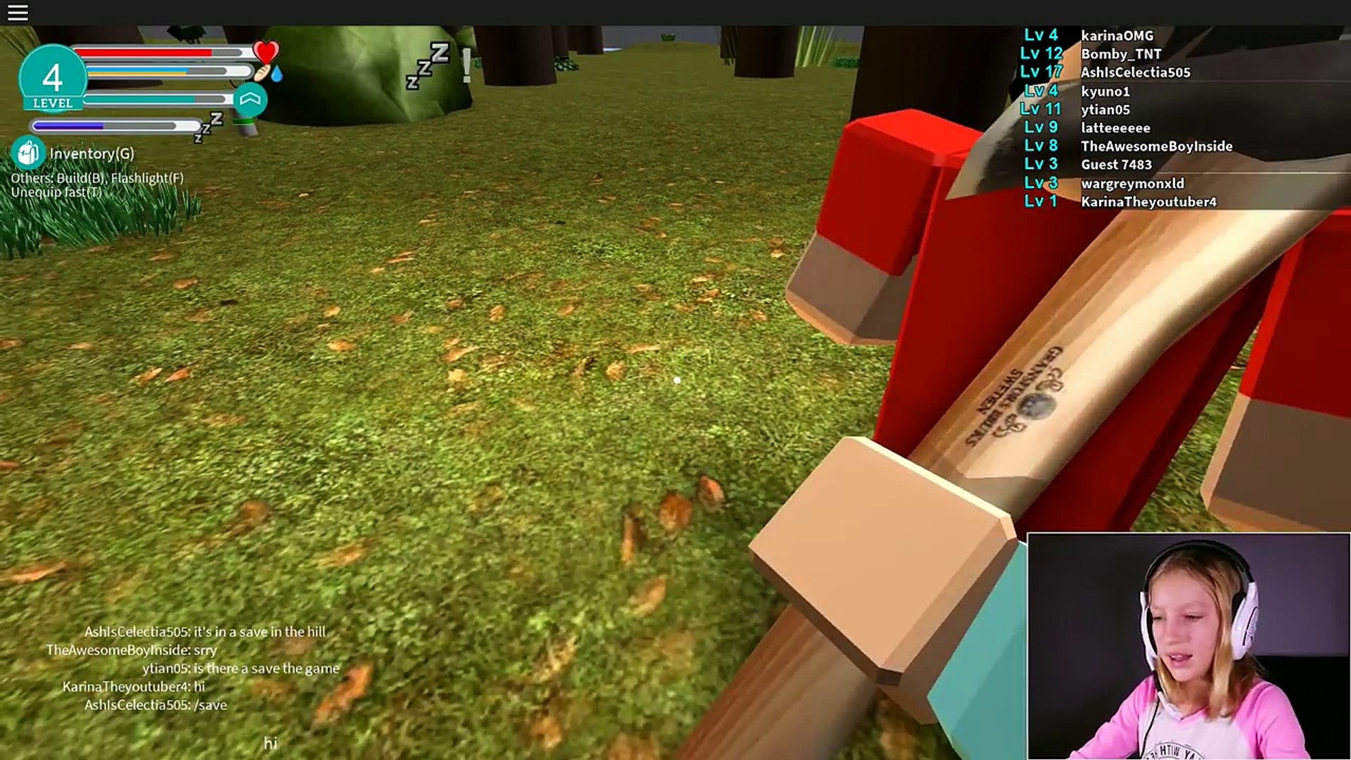 ⁣Building a Campsite with Friends   Roblox Island (2)