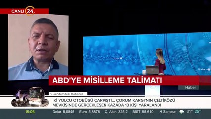 ABD'ye misilleme talimatı