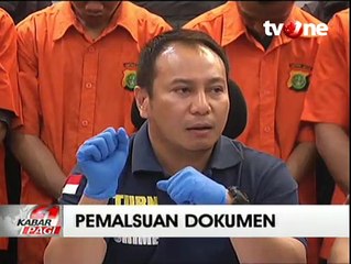 Komplotan Pemalsu Dokumen di Matraman Diciduk Polisi