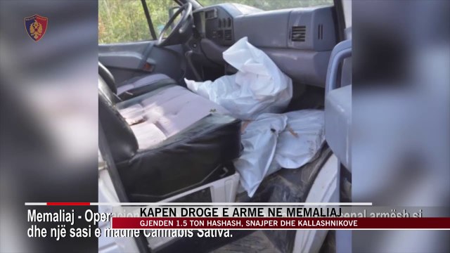 Gjenden dy furgona me armë e drogë në Memaliaj - News, lajme - Vizion Plus