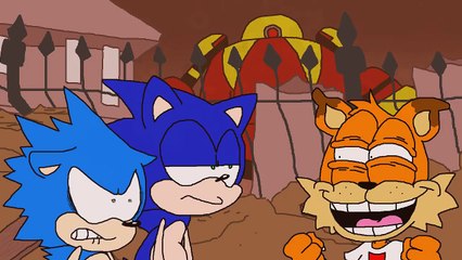Modern & Classic Sonic Meet Bubsy in Sonic Forces