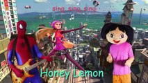 Dora the Explorer Sings Finger Family Song! Peppa Pig, Umizoomi, TMNT Kids Songs