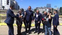 Kültür ve Turizm Bakanı Ersoy, Atatürk Kültür Merkezi inşaatında incelemelerde bulundu