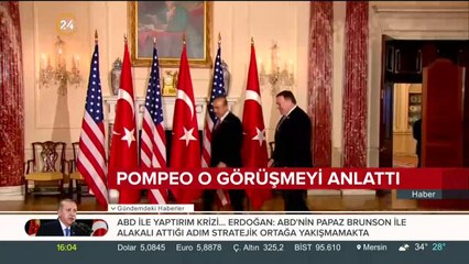 Pompeo o görüşmeyi anlattı
