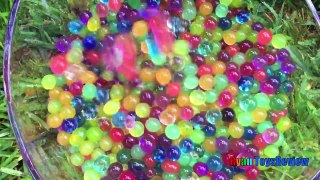 Ryan Plays with Orbeez and Surprise Toys Challenge