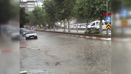 Aydın Nazilli'de Yağmur ve Rüzgar Olumsuzluk Yarattı