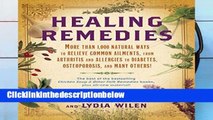 D0wnload Online Healing Remedies: More Than 1,000 Natural Ways to Relieve Common Ailments, from
