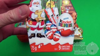 Kinder Surprise Christmas Party! Opening a New Collection of Kinder Surprise Christmas Egg