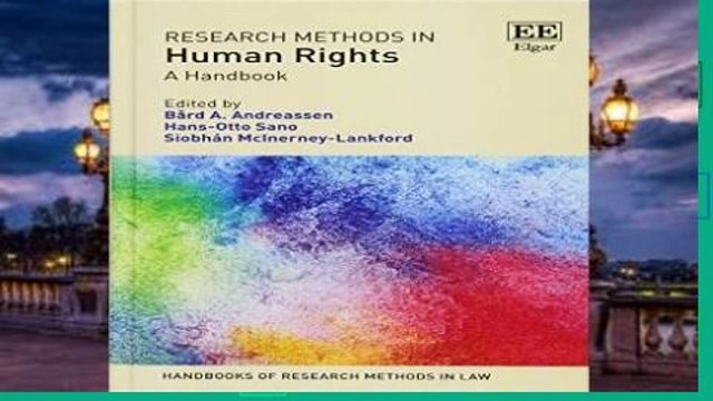 Full Trial Research Methods in Human Rights: A Handbook (Handbooks of Research Methods in Law