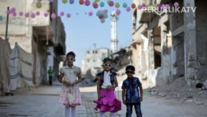 Warga Gaza tak Peduli Gelap Asal Bisa Akses Internet