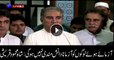 Shah Mehmood Qureshi addresses media after meeting with BNP