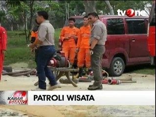 Cegah Pembakaran Hutan, Petugas Patroli dengan Gajah