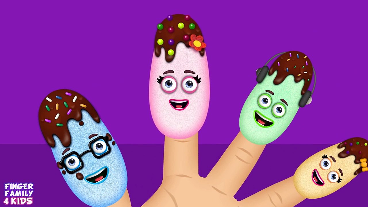 The Finger Family Ice Cream Family Nursery Rhyme | Ice Cream Finger Family Songs