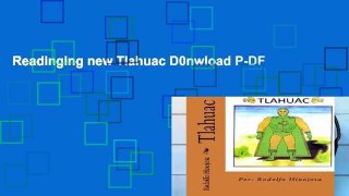 Readinging new Tlahuac D0nwload P-DF