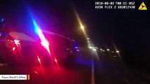 Bodycam Captures Officer Pushing Car Of Stranded Driver Off The Road