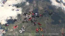 Watch: Female skydivers set world record in Ukraine