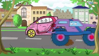 ✔ Monster Truck Car Service and Car Wash. Compilation 10 minutes. Kids Cartoons! 27 Episod