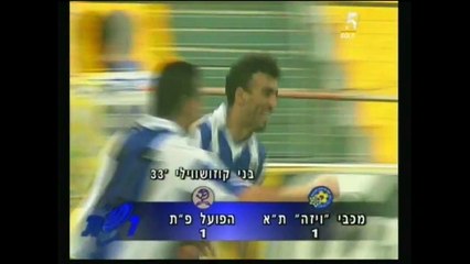 עונת 96_97- מכבי ת-א - הפועל פ-ת (מחזור 23) - YouTube