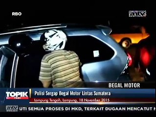 Polisi Sergap Begal Motor saat Hendak Beraksi