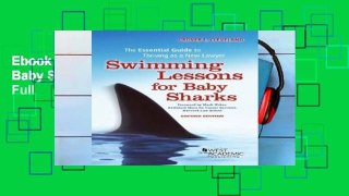 Ebook Swimming Lessons for Baby Sharks (Career Guides) Full