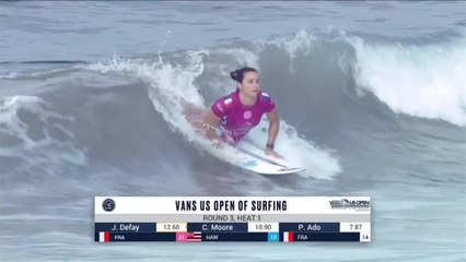 Adrénaline - Surf : Vans US Open of Surfing - Women's CT, Women's Championship Tour - Round 3 heat 1