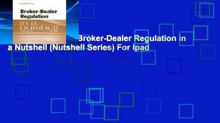D0wnload Online Broker-Dealer Regulation in a Nutshell (Nutshell Series) For Ipad
