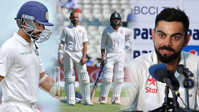 India VS Eng 1st Test: Virat Kohli lashes out at Dhawan, Vijay, KL Rahul for poor batting | वनइंडिया