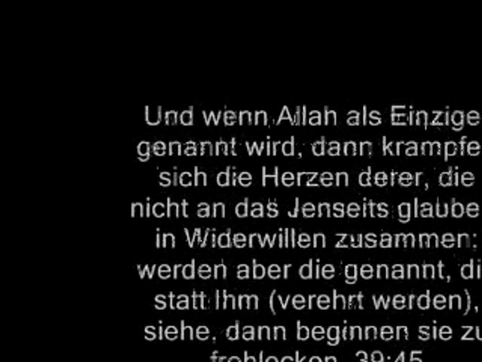Quran Koran Versen Deutsch