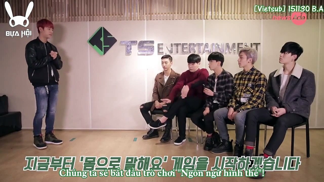 [Bựa Hội][Vietsub] 151130 B.A.P News Ade - Charades
