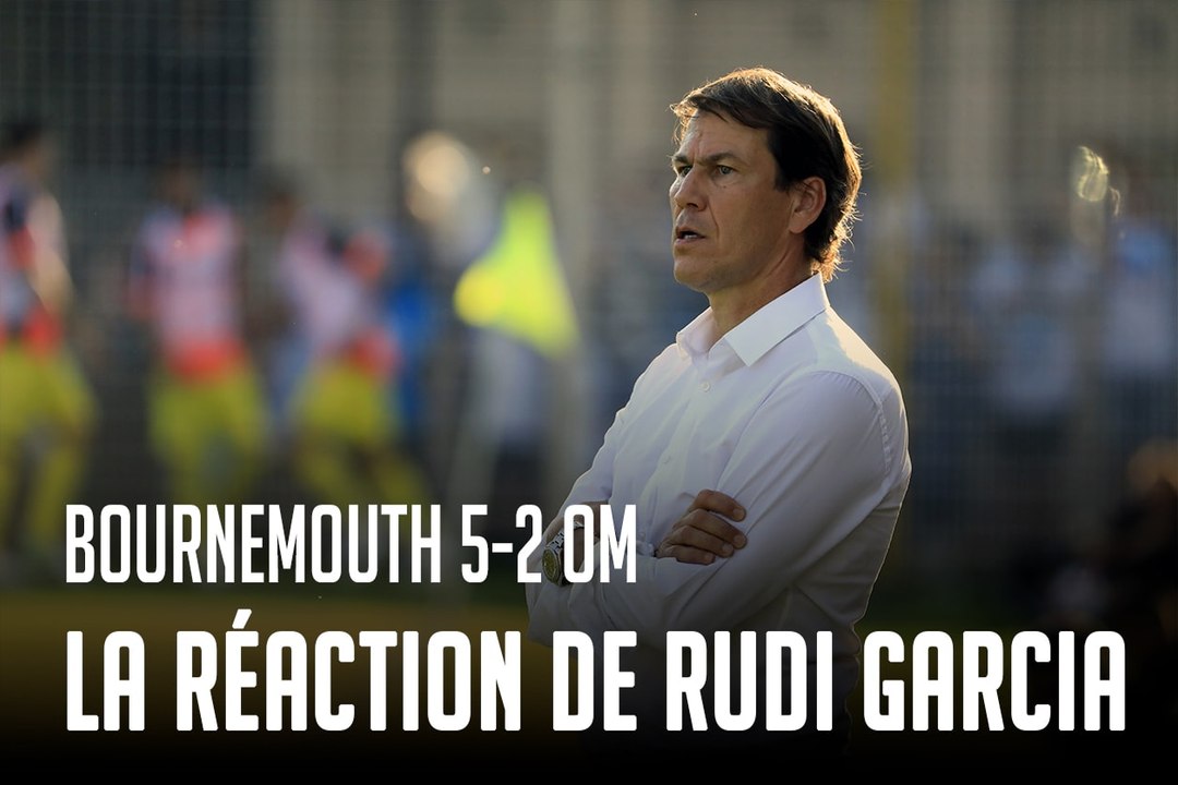 Bournemouth - OM (5-2) I La réaction de Rudi Garcia