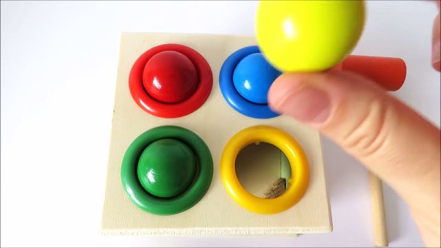 Baby toy learning video learn colors with wooden toys for babies toddlers preschoolers lea