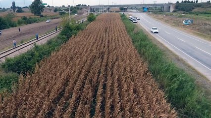 Uygulamadan kaçan cezaevi firarisi drone ile yakalandı