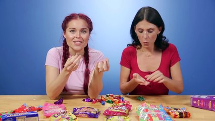 Americans Try British CANDY! (Cheat Day)