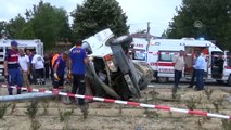 Afyonkarahisar'da iki otomobil çarpıştı: 2 ölü, 5 yaralı