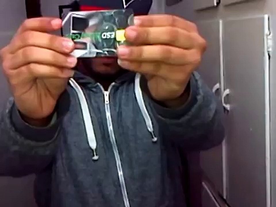 Como abrir puerta sin llave, con tarjeta