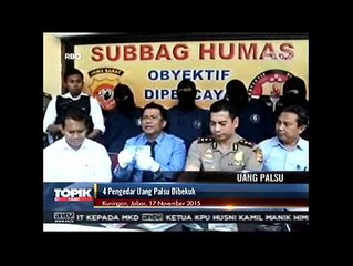 Download Video: Pengedar Uang Palsu di Kuningan Digelandang Polisi