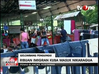 Tegang, Ribuan Imigran Kuba Lewati Perbatasan Kostarika