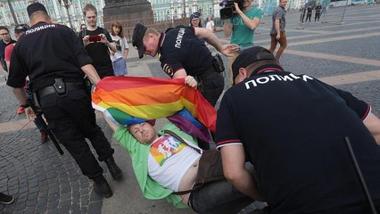 Russie : une manifestation LGBT réprimée