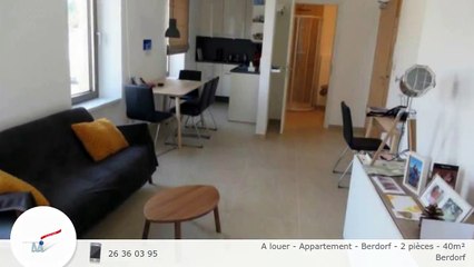 A louer - Appartement - Berdorf - 2 pièces - 40m²